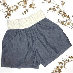 22nd Clothing Chambray Linen Shorts•NWOT!